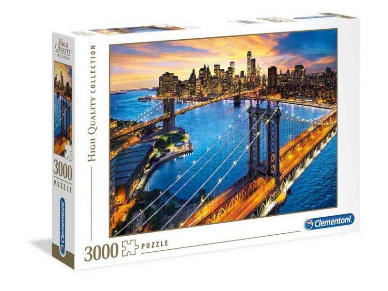 CLEMENTONI Puzzle 3000 delova New York