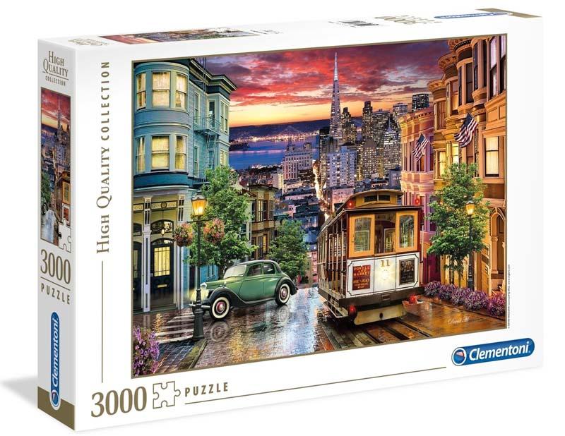 CLEMENTONI Puzzle 3000 delova San Francisco