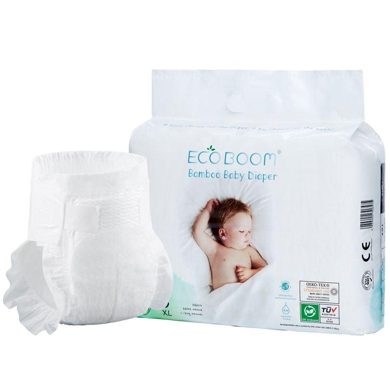 Selected image for ECO BOOM Biorazgradive Jednokratne Pelene za bebe, Veličina XL, od 12kg, 28kom