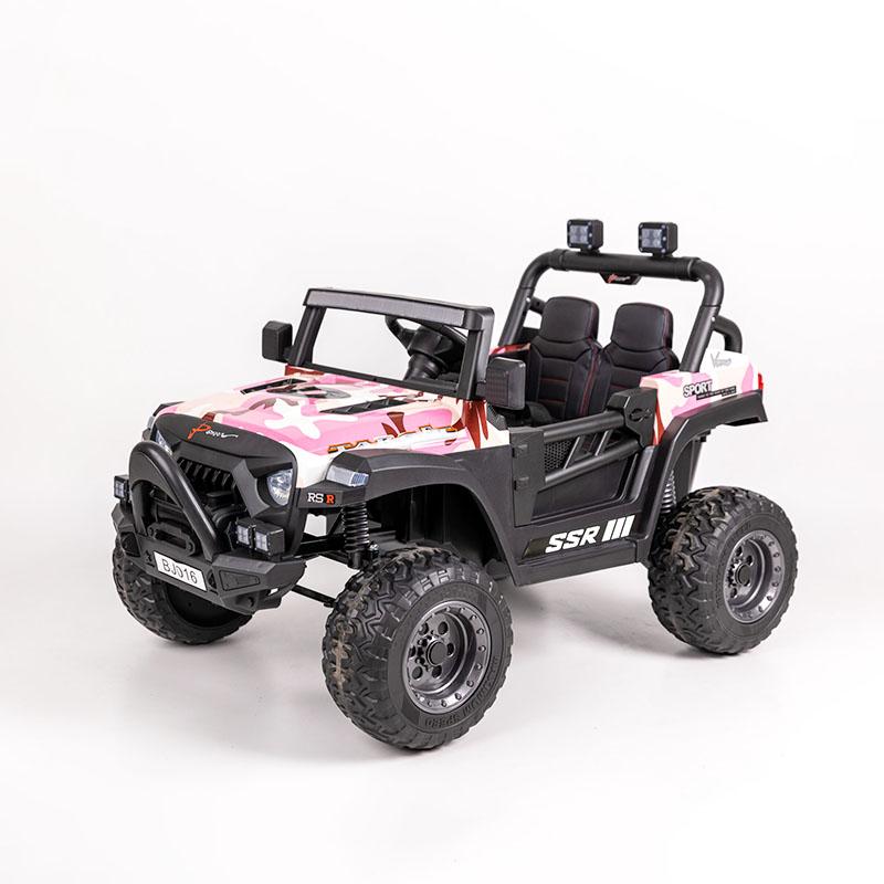 EUROBAJK Dečiji automobil na akumulator Brothers Sport roze