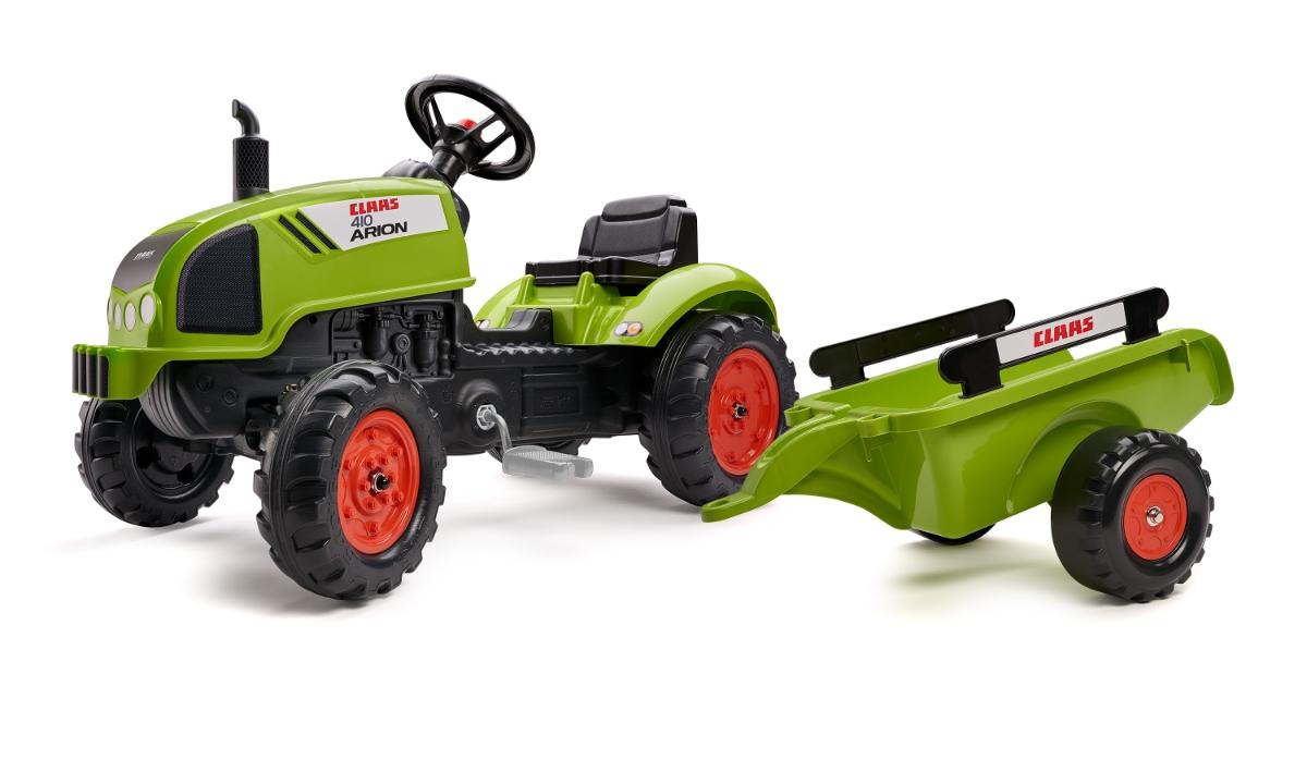 FALK Igračka Traktor sa prikolicom i bagerom Claas