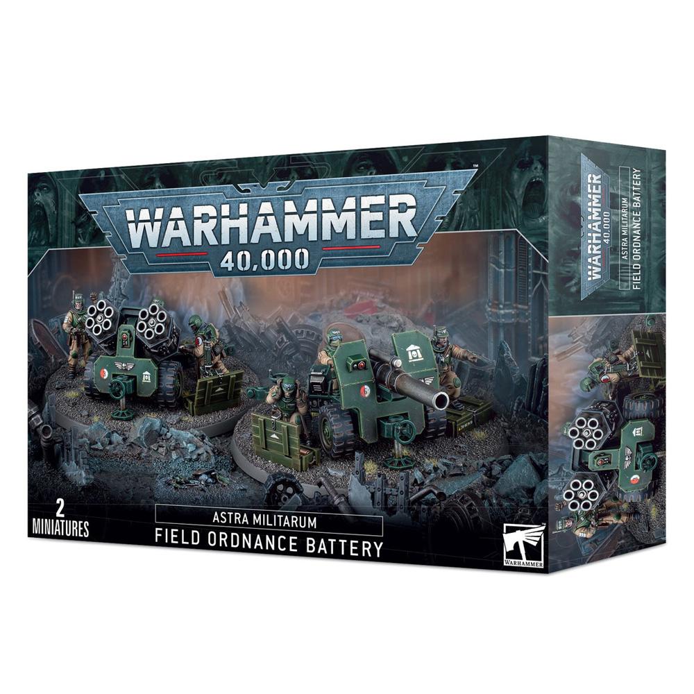GAMES WORKSHOP Kreativni set Warhammer 40000 Astra Militarum: Field Ordnance Battery