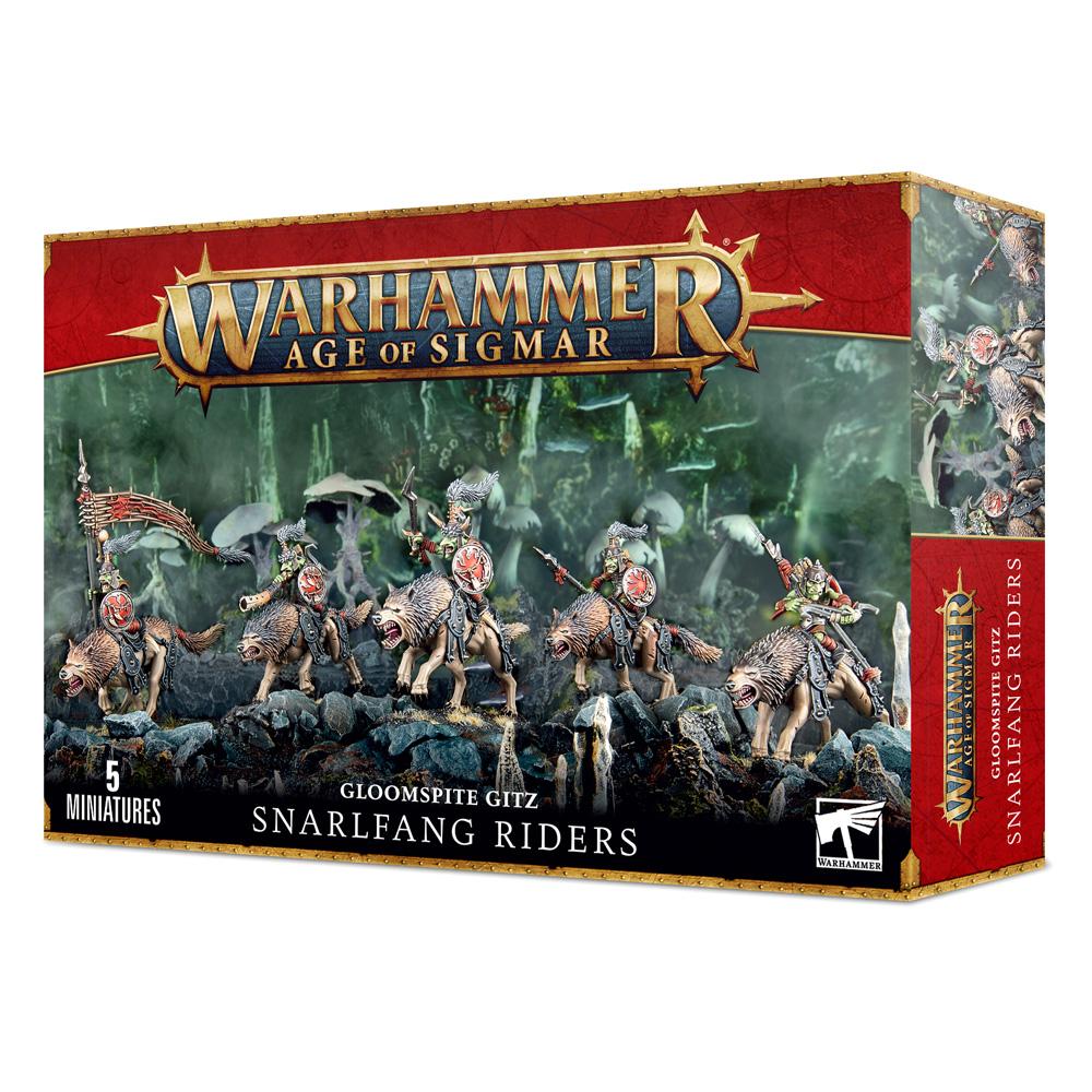GAMES WORKSHOP Kreativni set Warhammer Age of Sigmar Gloomspite Gitz: Snarlfang Riders