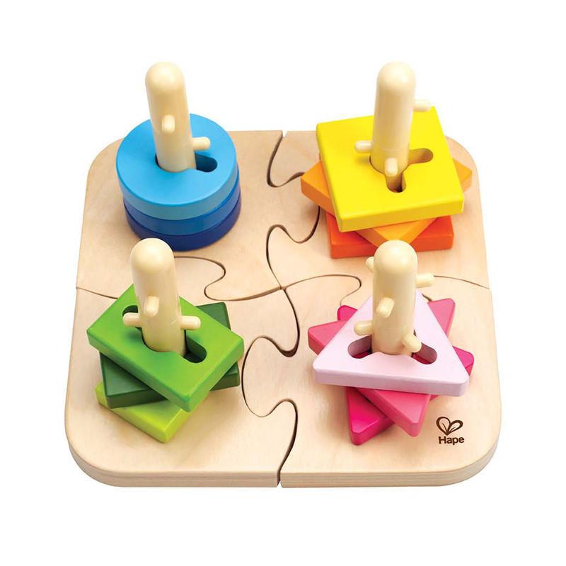 HAPE Sorter igračka Peg Puzzle E0411A