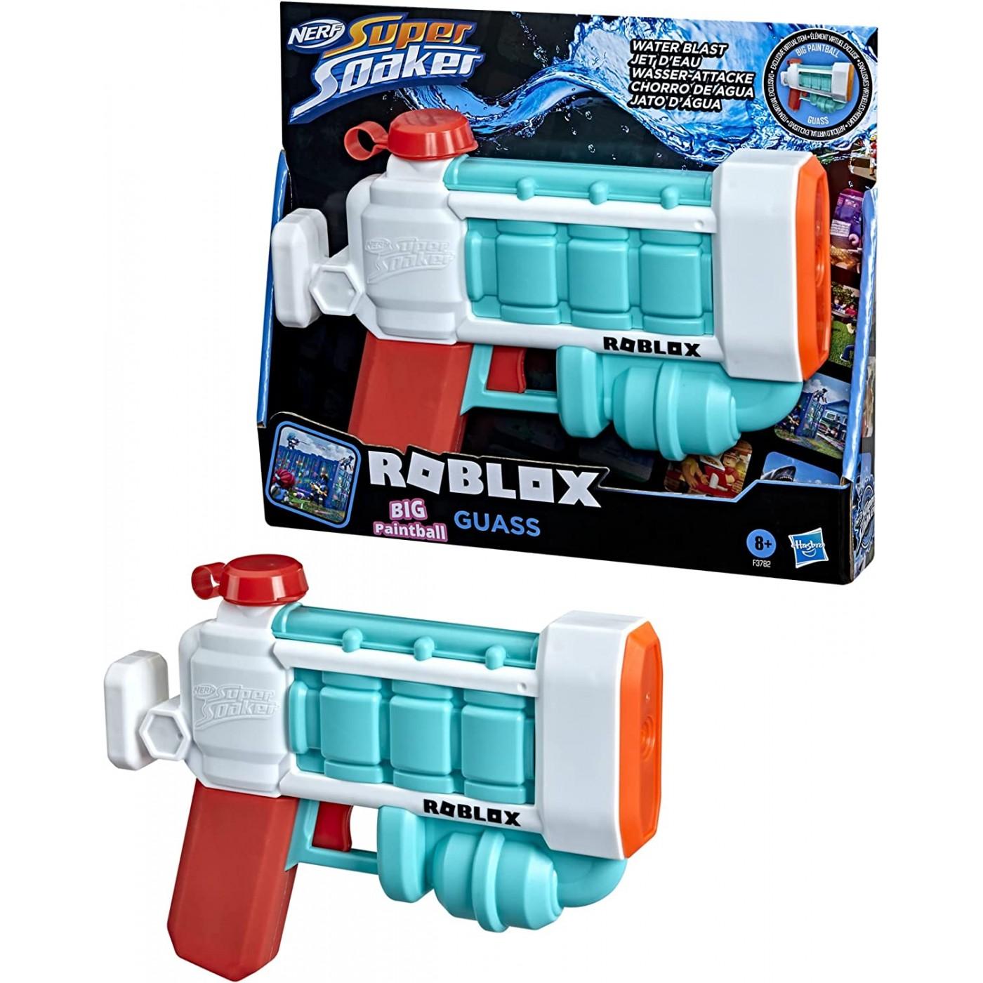 Selected image for HASBRO Dečija igračka pištolj na vodu Nerf Super Soaker Roblox Paintball blaster