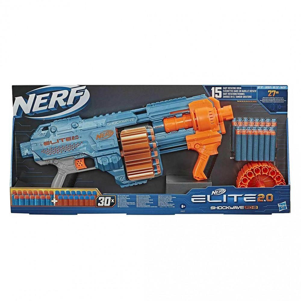 HASBRO Dečija igračka puška Nerf Elite 2 Shockwave RD 15