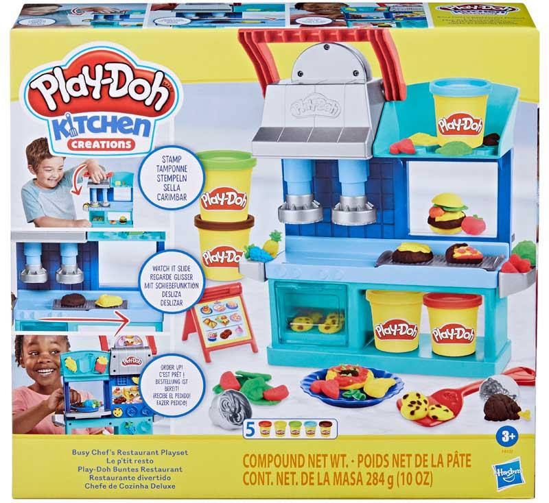 HASBRO Play-Doh Set plastelina i modli Busy chefs restaurant