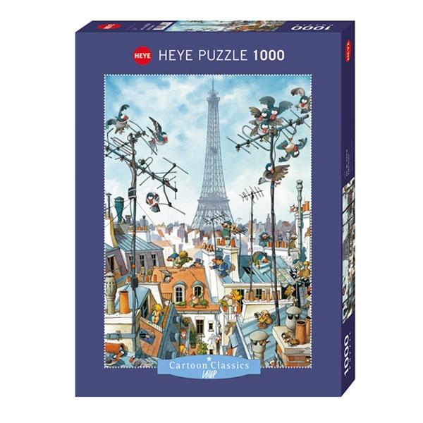 HEYE  Puzzle 1000 delova Cartoon Classics Loup Ajfelov Toranj 29358