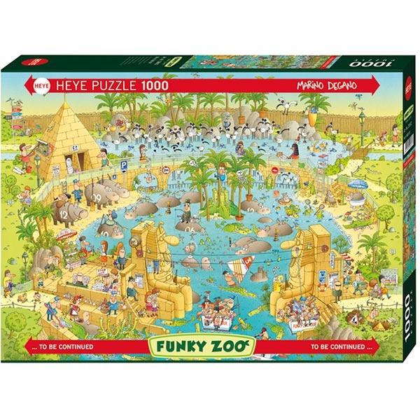 Selected image for HEYE  Puzzle 1000 delova Degano Fanky Zoo Egyp Nile 29693