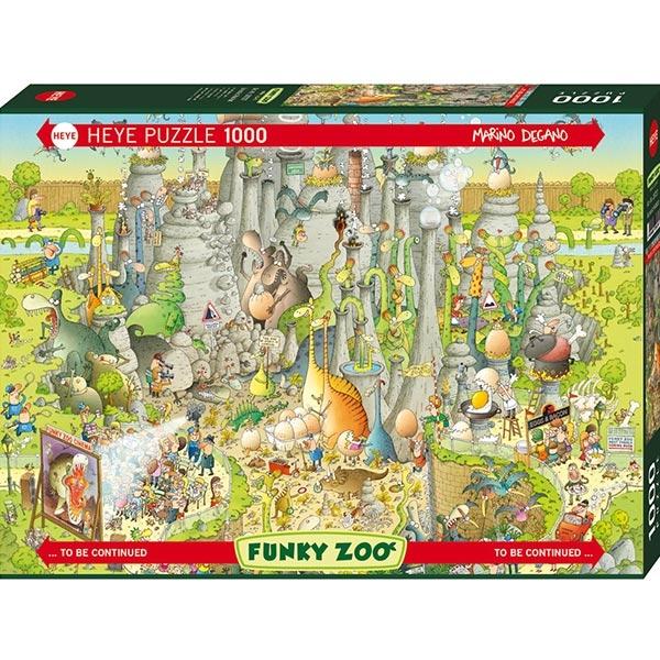 Selected image for HEYE  Puzzle 1000 delova Degano Fanky Zoo Jurassic 29727