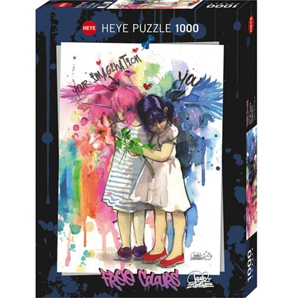 HEYE  Puzzle 1000 delova Free Colours Maštanje 29826