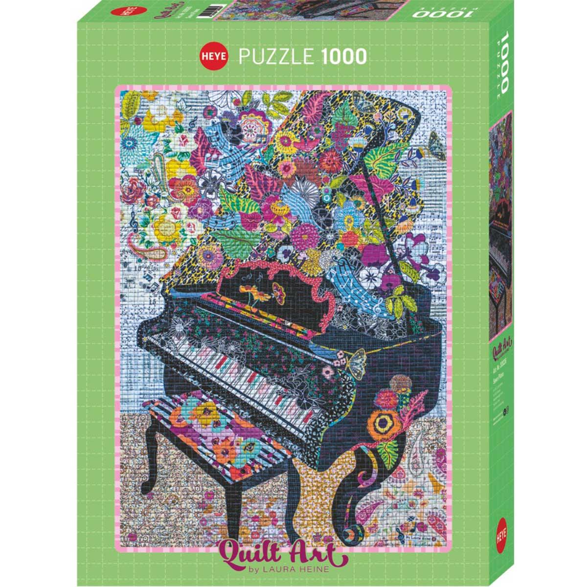 HEYE  Puzzle 1000 delova Laura Heine Sewn Piano 30026