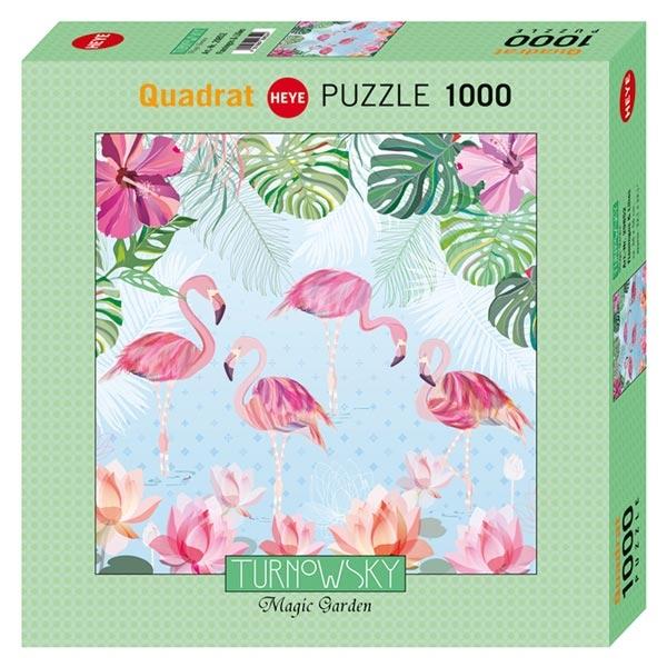 HEYE  Puzzle 1000 delova Magic Garden Flamingos and Lilies 29852