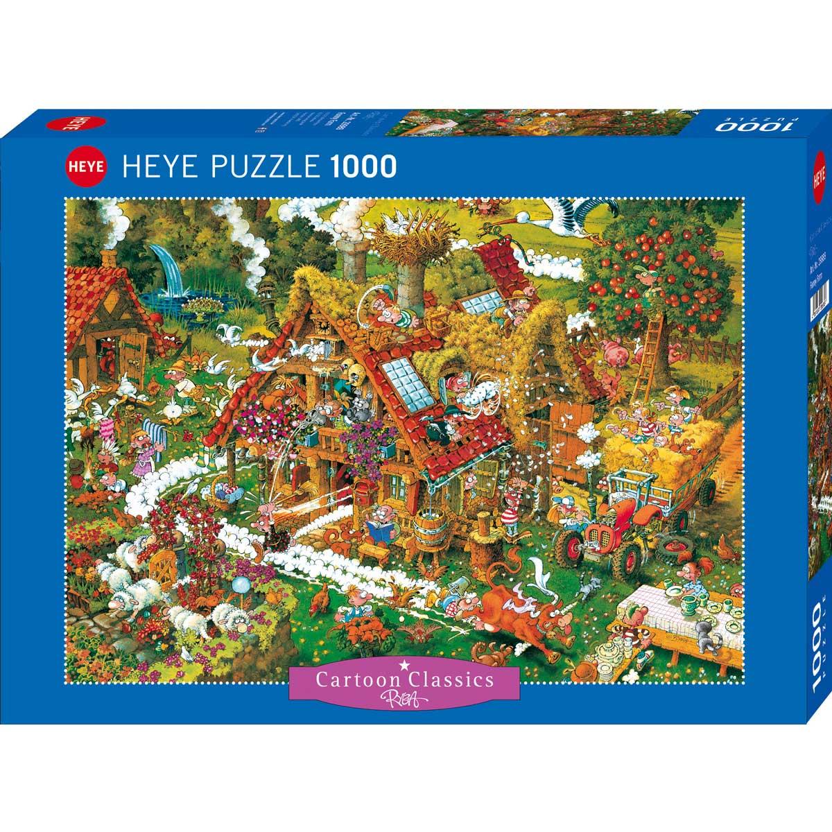 HEYE  Puzzle 1000 delova Michael Ryba Funny Farm 29989