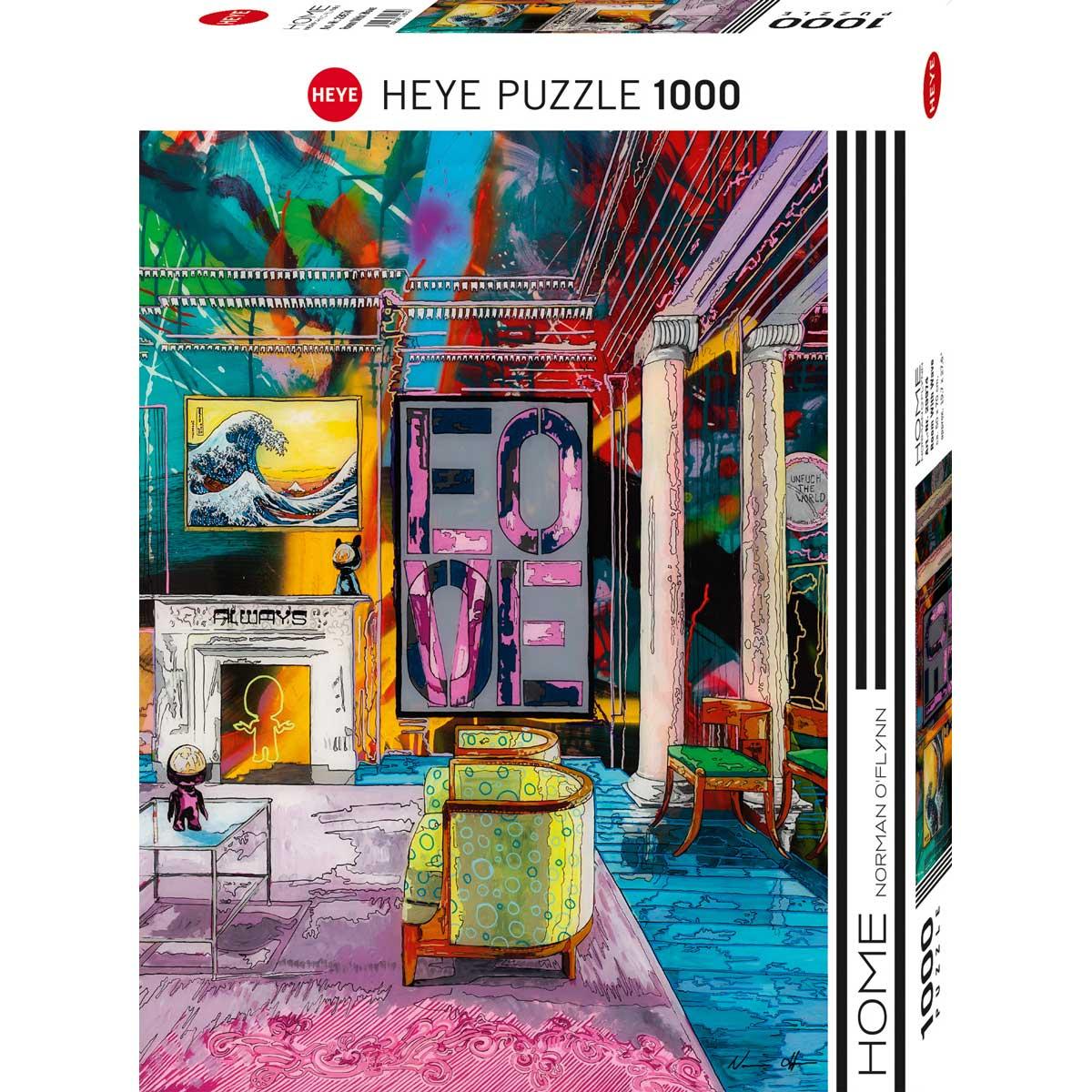 HEYE  Puzzle 1000 delova Norman O&#039;Flynn Room With Wave 29974