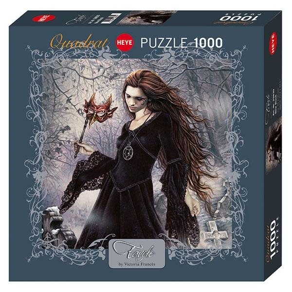 HEYE  Puzzle 1000 delova Victoria Favole New Black 29830
