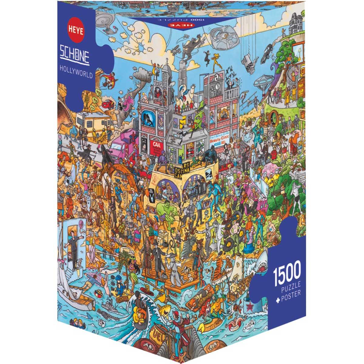 Selected image for HEYE  Puzzle 1500 delova Triangle Christoph Schone Hollyworld 29995