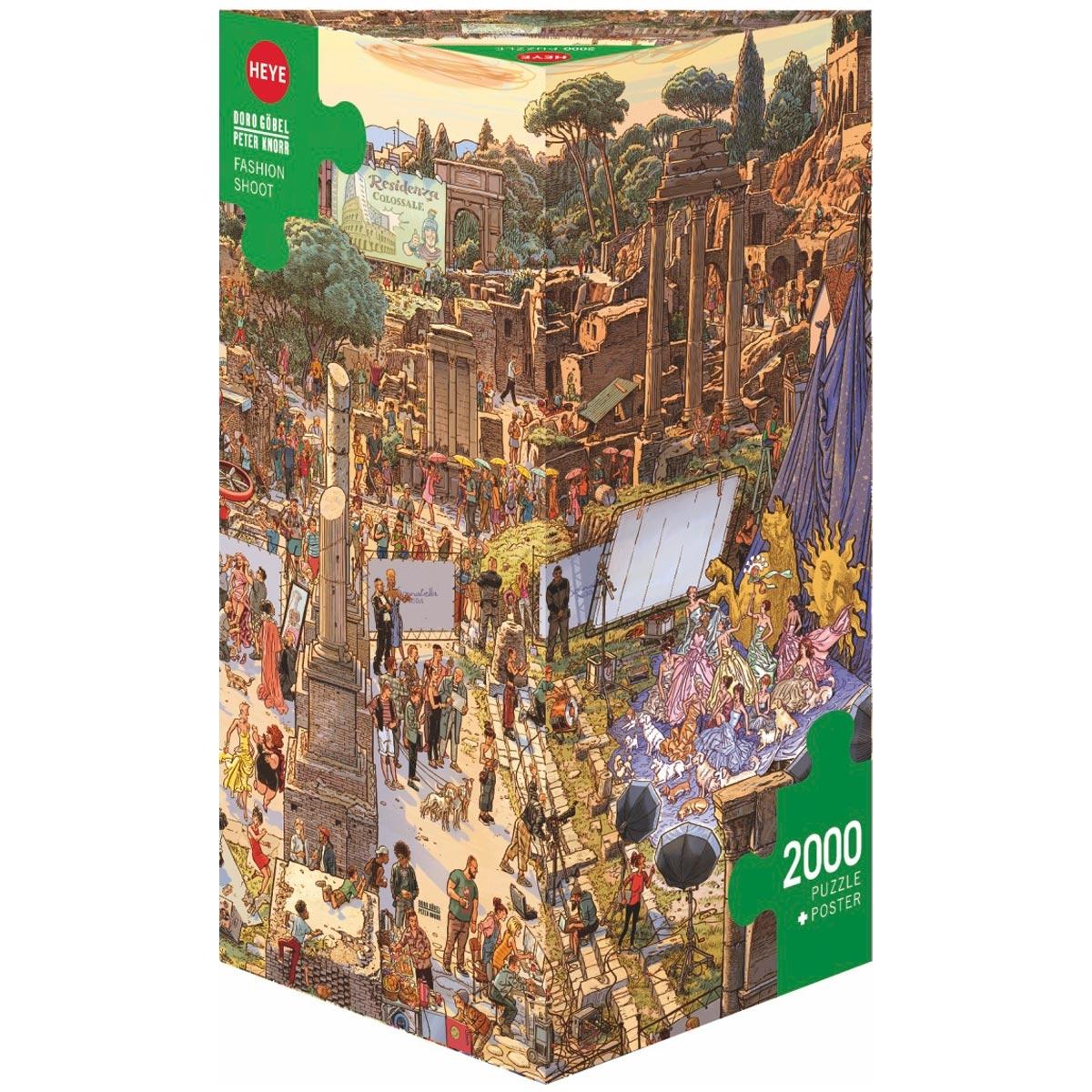 Selected image for HEYE  Puzzle 2000 delova Triangle Gobel/Knorr Fashion Shoot 29931