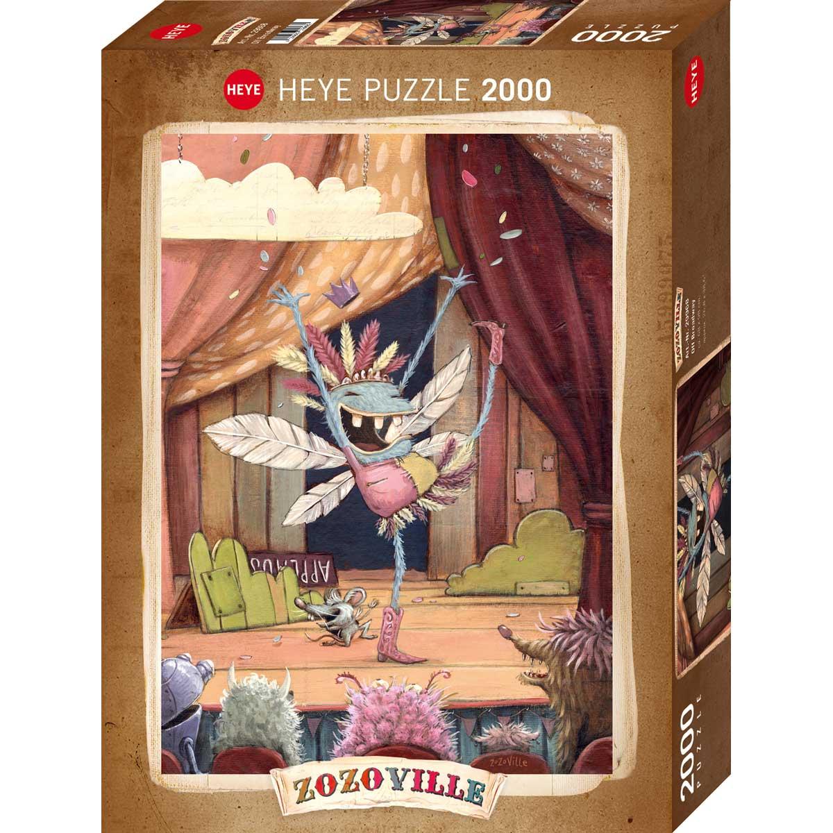 HEYE  Puzzle 2000 delova Zozoville Off Broadway 29968