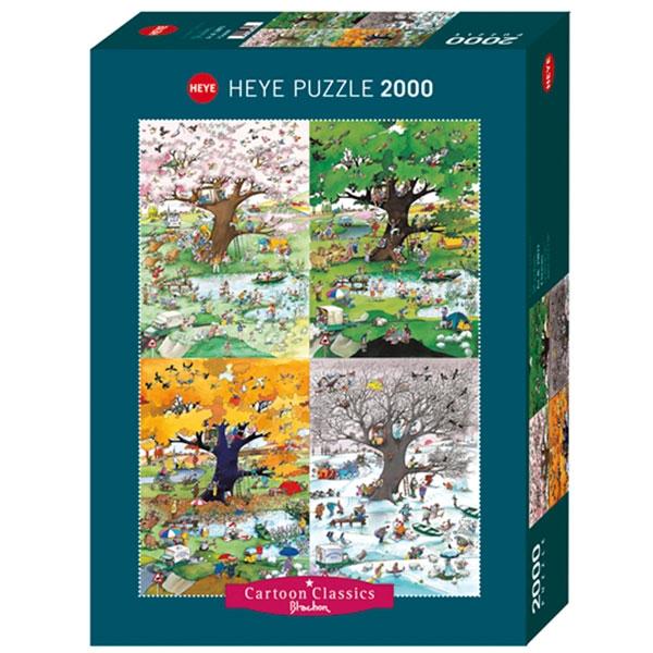 HEYE Puzzle Cartoon Classics Blachon 4 Seasons 2000 delova 29873