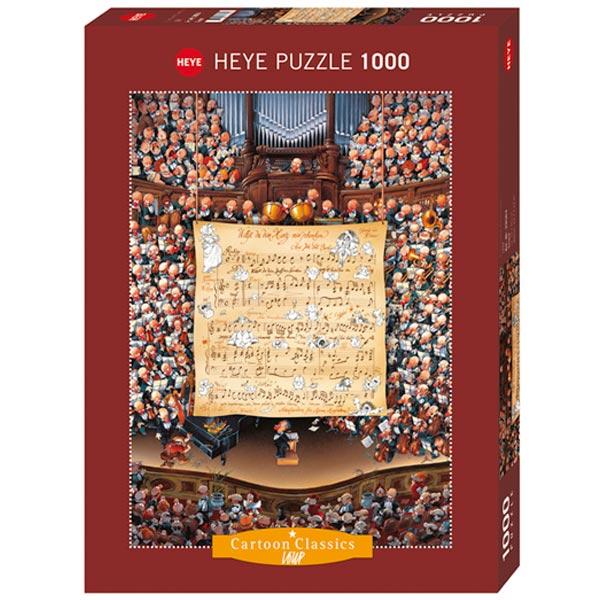 HEYE Puzzle Cartoon Classics JeanJaques Loup Score 1000 delova 29564
