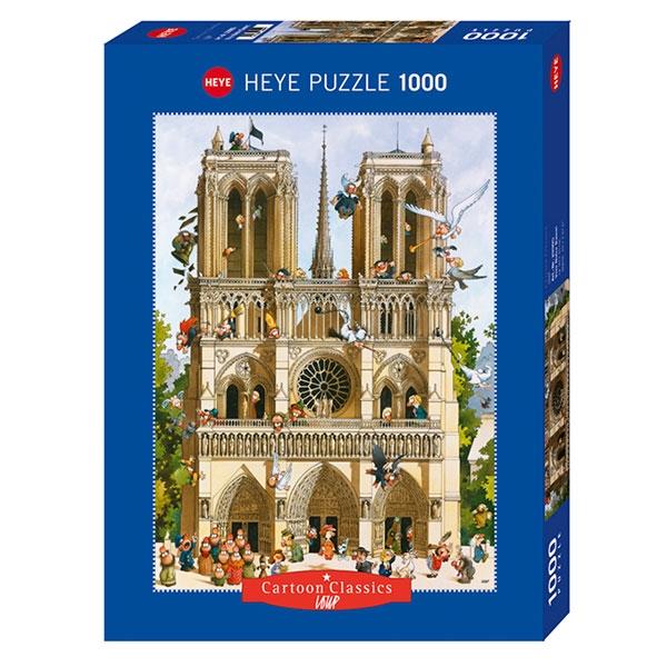 HEYE Puzzle Cartoon Classics Loup Vive Notre Dame 1000 delova 29905
