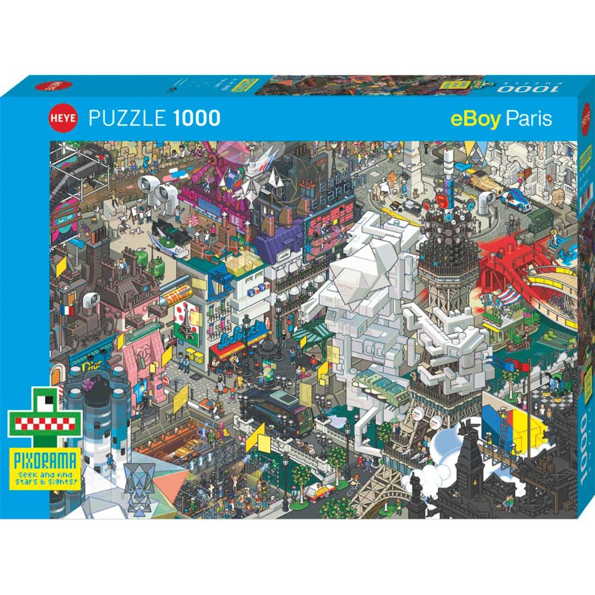 HEYE Puzzle eBoy Paris Quest 1000 delova 30006