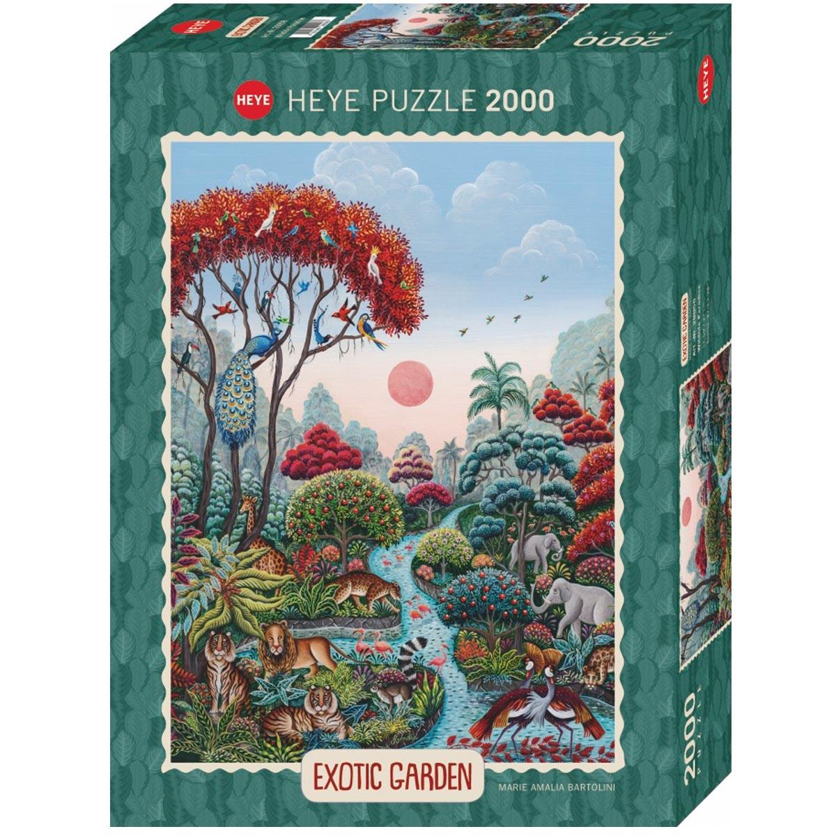 HEYE Puzzle Exotic Garden Wildlife Paradise 2000 delova 29958