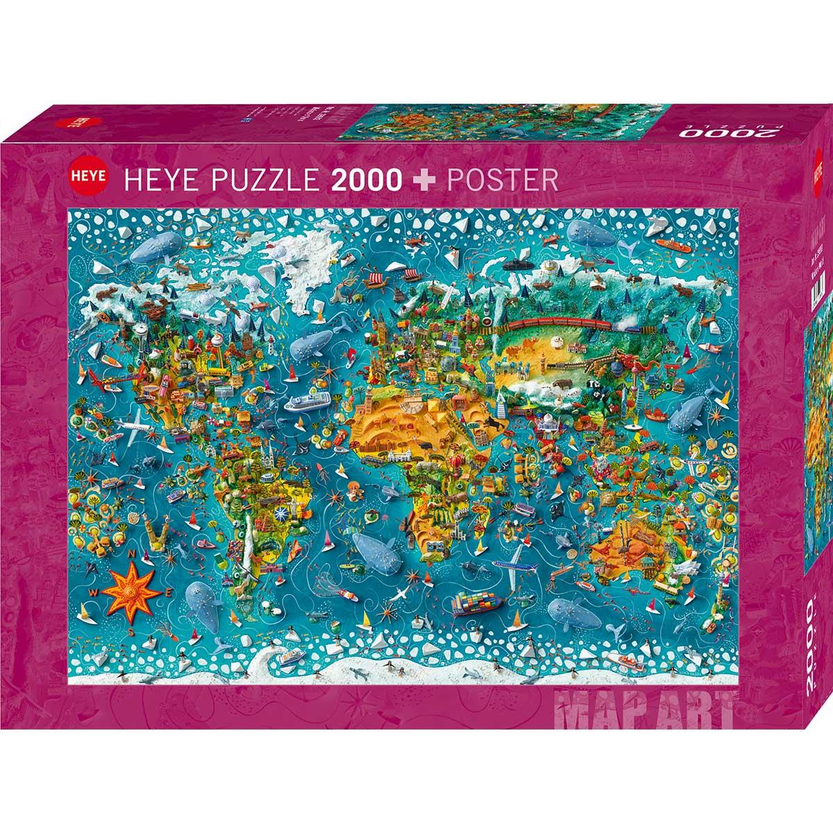 HEYE Puzzle Sara Drake Miniature World 2000 delova 29983
