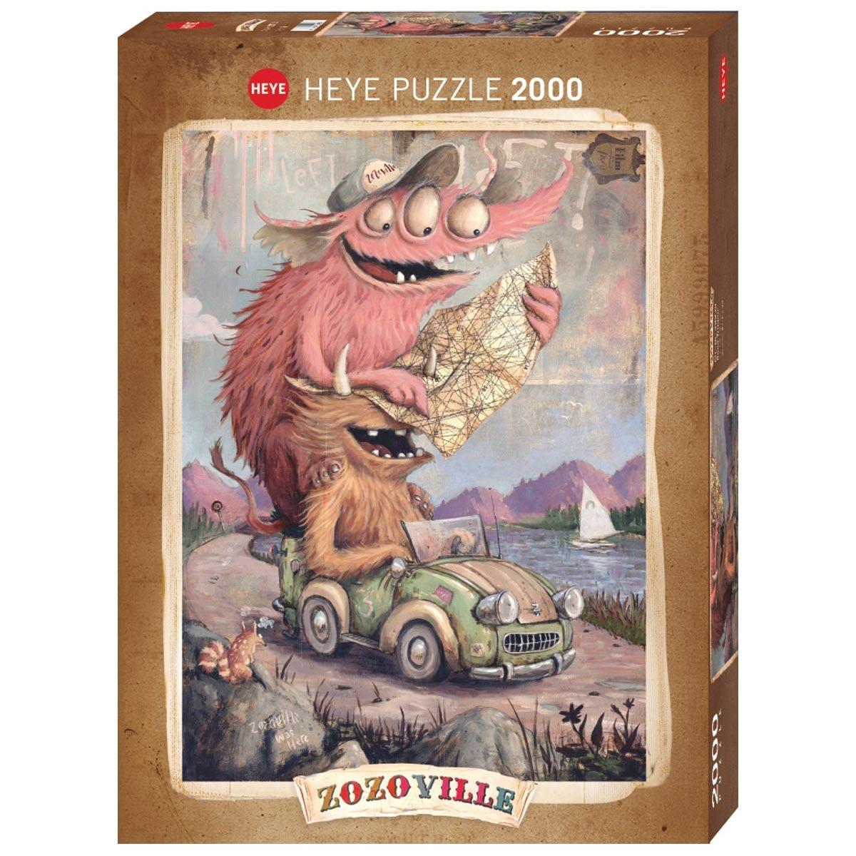 HEYE Puzzle Zozoville News Road Trippin 2000 delova 29938