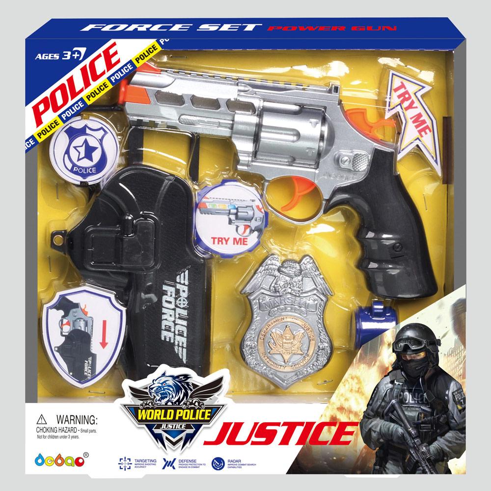 Igračka Policijski revolver sa dodacima
