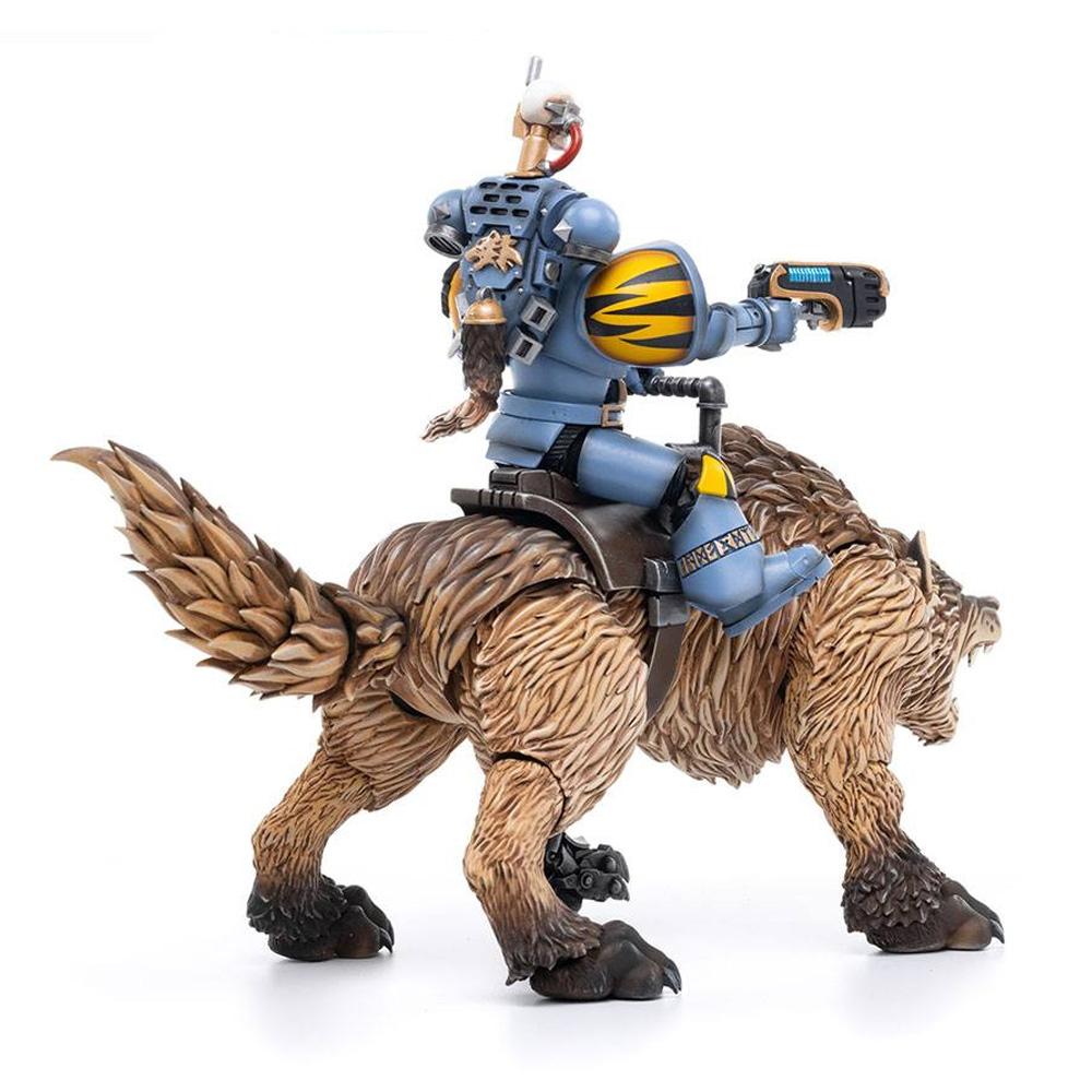 Selected image for JOY TOY Akciona figura Warhammer Space Wolves Thunderwolf Cavalry Bjane