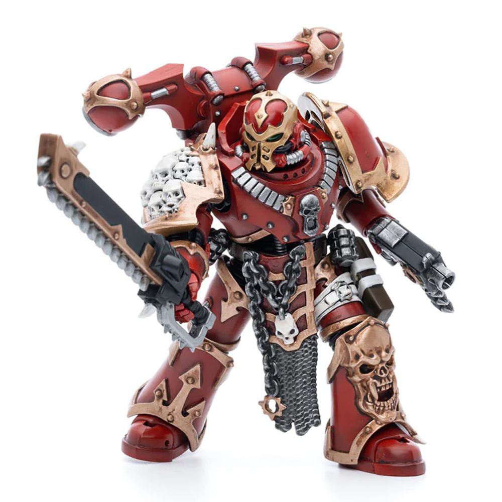 Selected image for JOY TOY Warhammer 40k Akciona figura 1/18 Chaos Space Marines Crimson Slaughter Brother Maganar