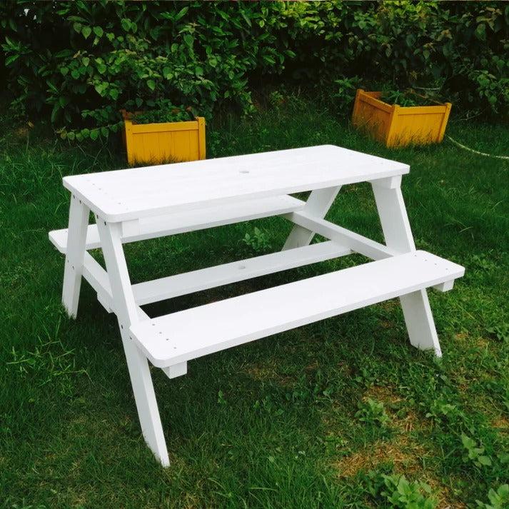 Selected image for KINDER HOME Dečiji sto za piknik, Anti-UV 30+, 89x79x50 cm