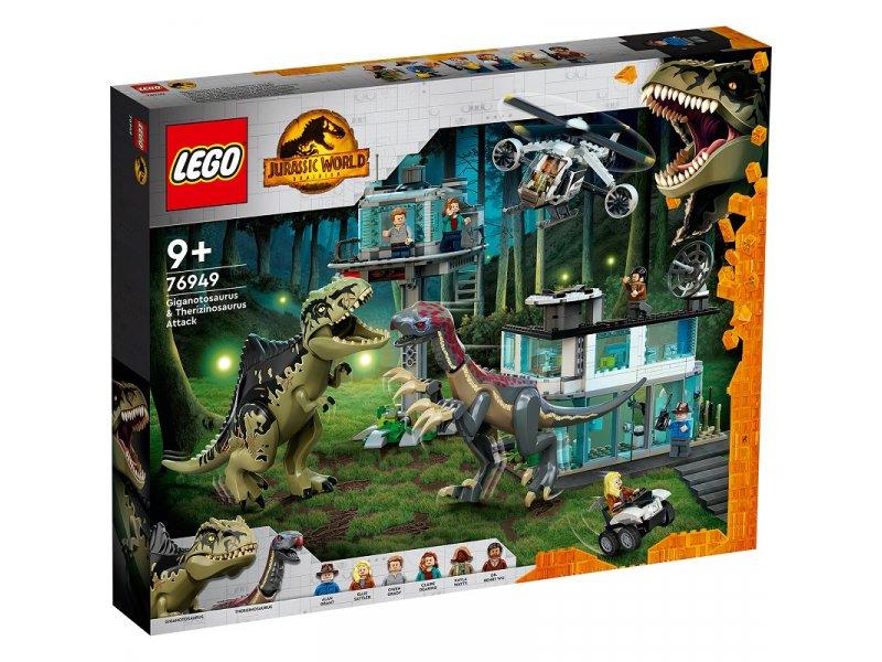LEGO 76949 Napad giganotosaurusa i terizinosaurusa