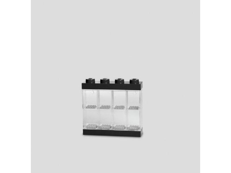 LEGO Izložbena polica za 8 minifigur crna