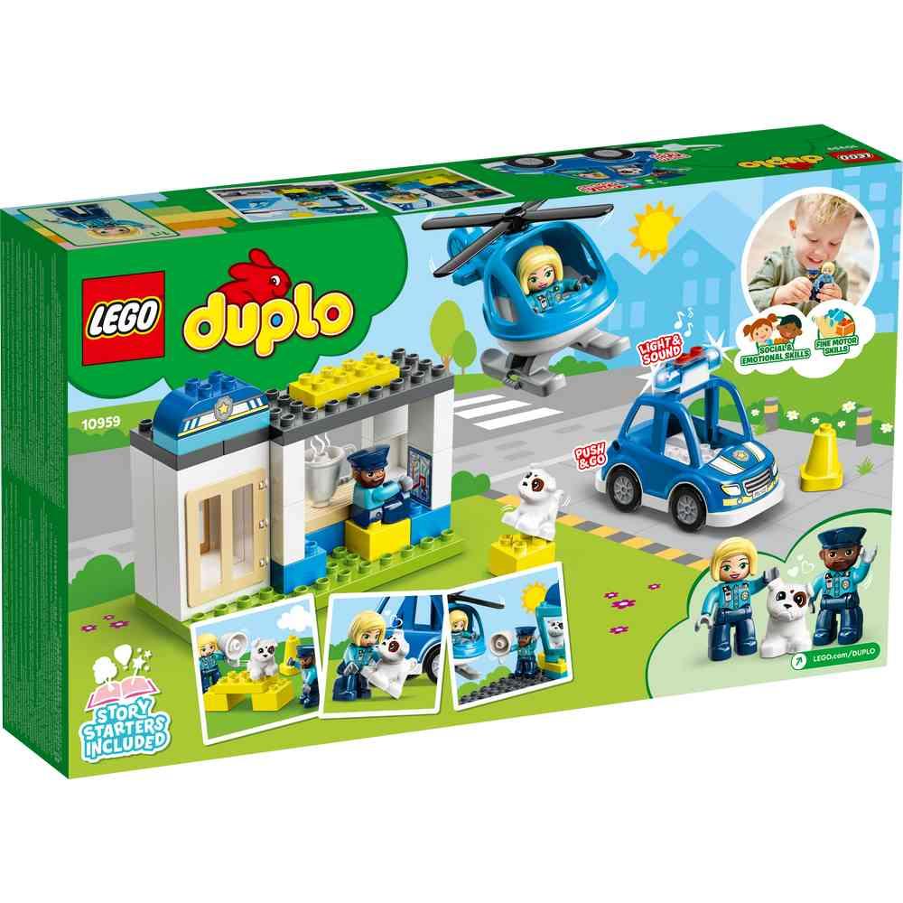 Selected image for LEGO Kocke Duplo Town Police Station & Helicopter