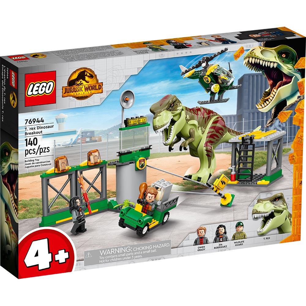 LEGO Kocke Jurassic World T Rex Dinosaur Breakout