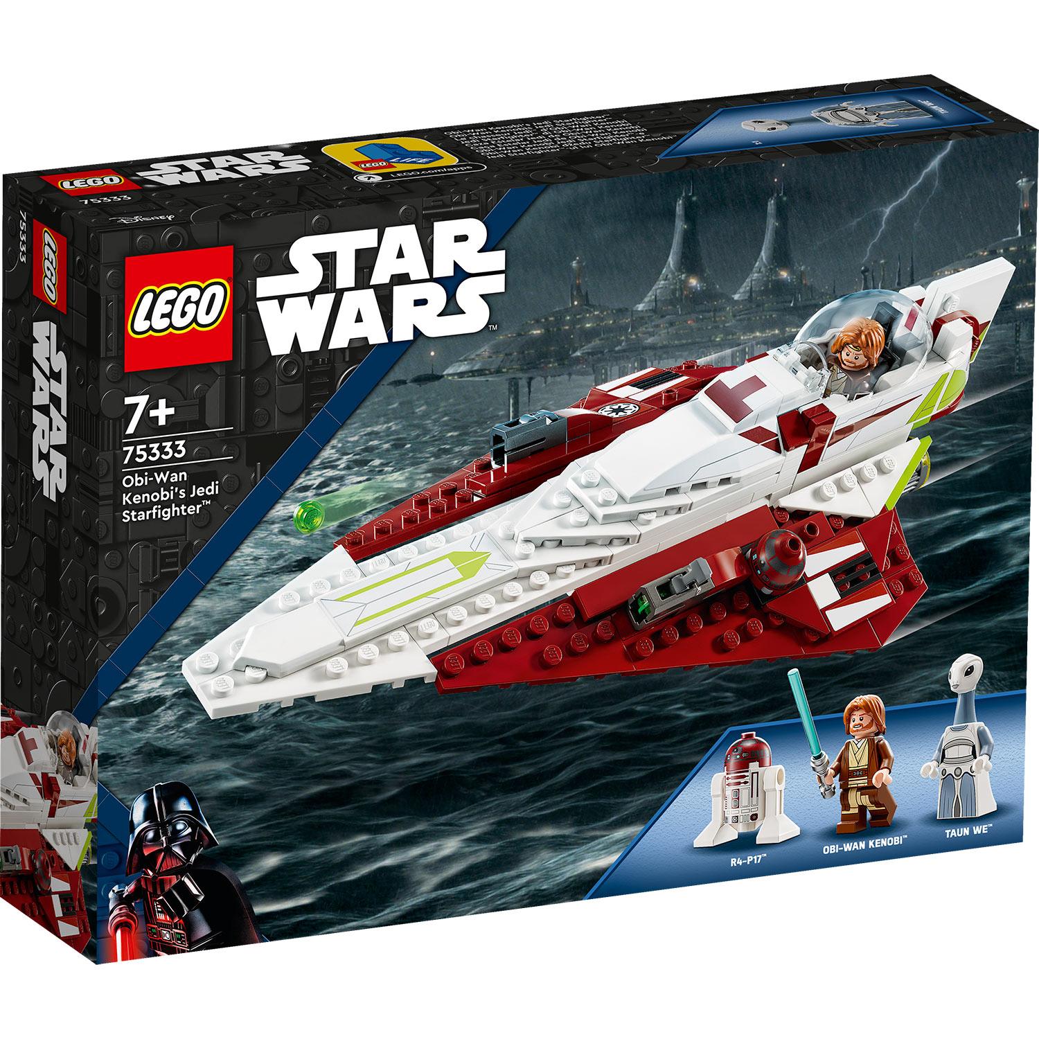 LEGO Kocke Obi-Van Kenobijev džedajski Zvezdani borac™ 75333