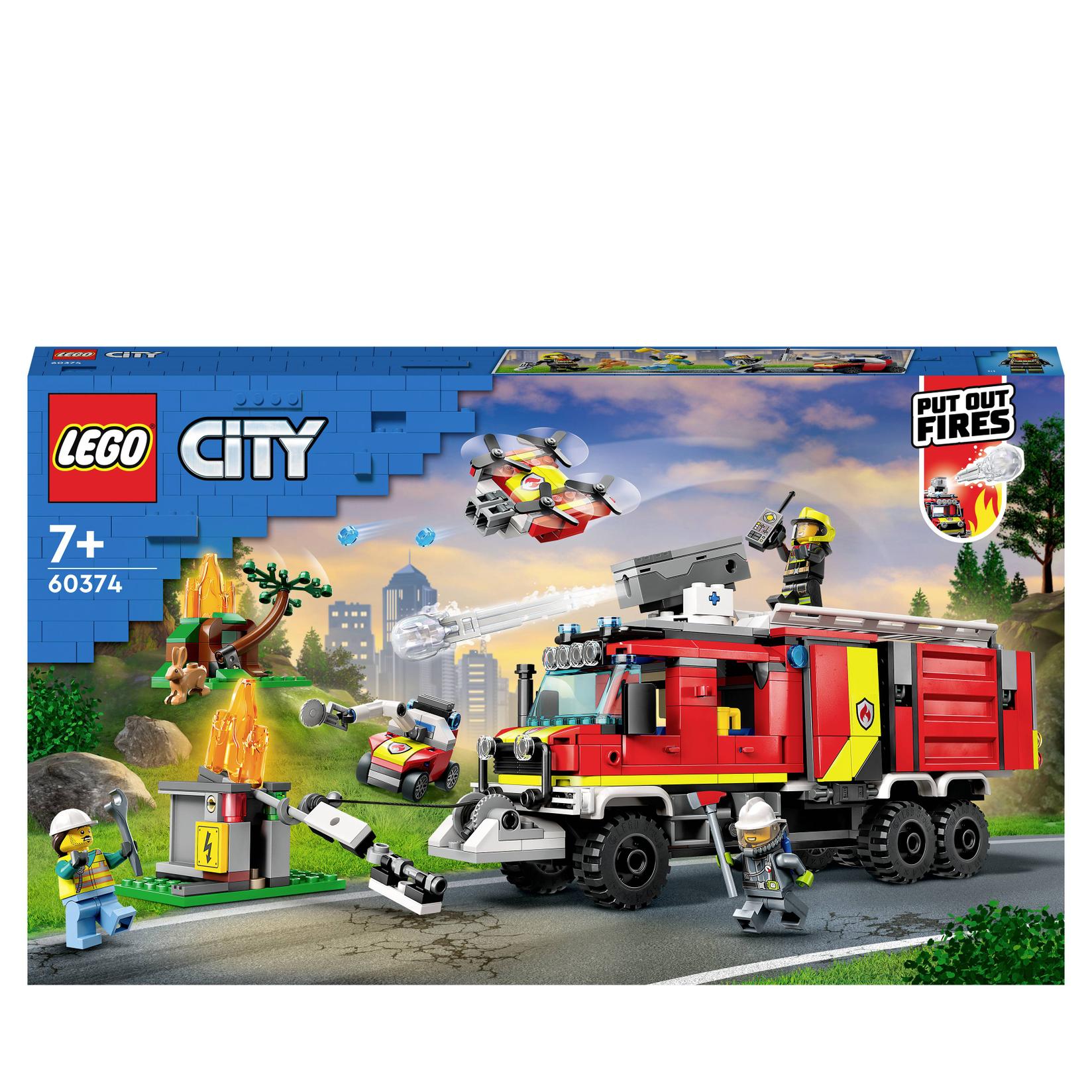 LEGO Kocke Vatrogasno komandno vozilo