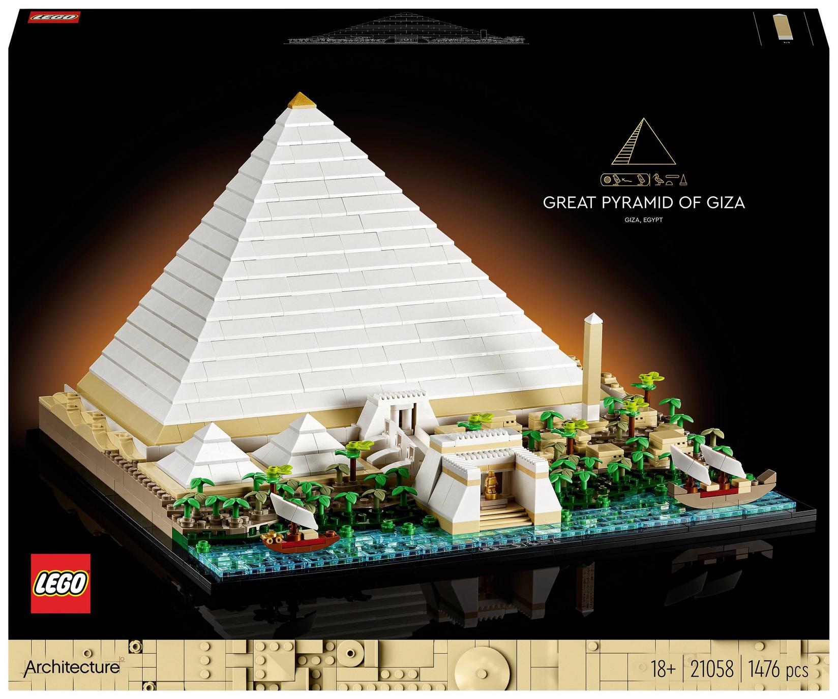 LEGO Kocke Velika piramida u Gizi 21058