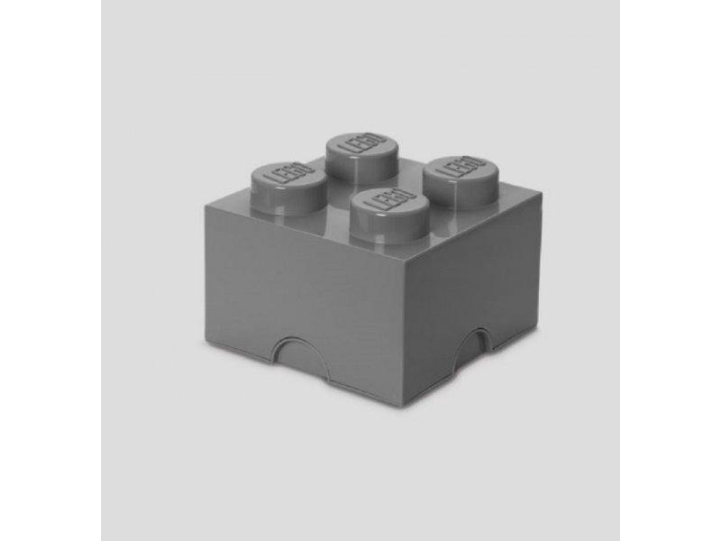 Lego kutija za odlaganje Tamno siva
