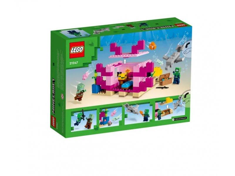 Selected image for LEGO Minceraft the axolotl house