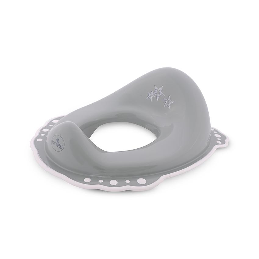 Selected image for LORELLI Dečiji anatomski adapter za WC šolju Little stars sivi
