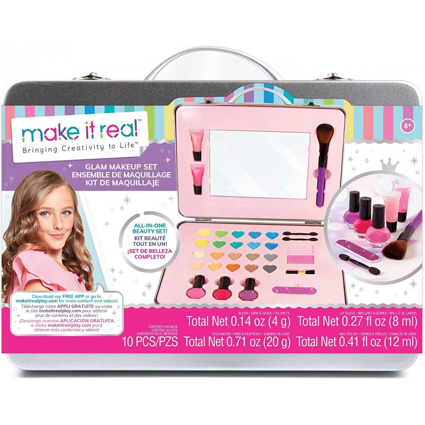 MAKE IT REAL Kozmetički set za devojčice Bringing Creativity to Life Glam Makeup