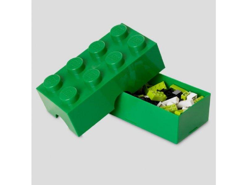 Mala Lego kutija za odlaganje ili užinu, Tamno zelena