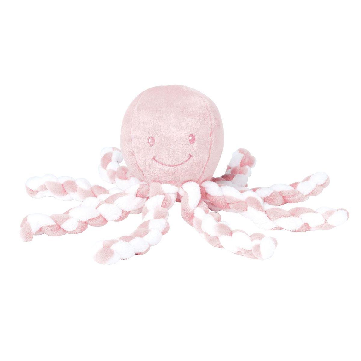 NATTOU Plišana igračka hobotnica roze