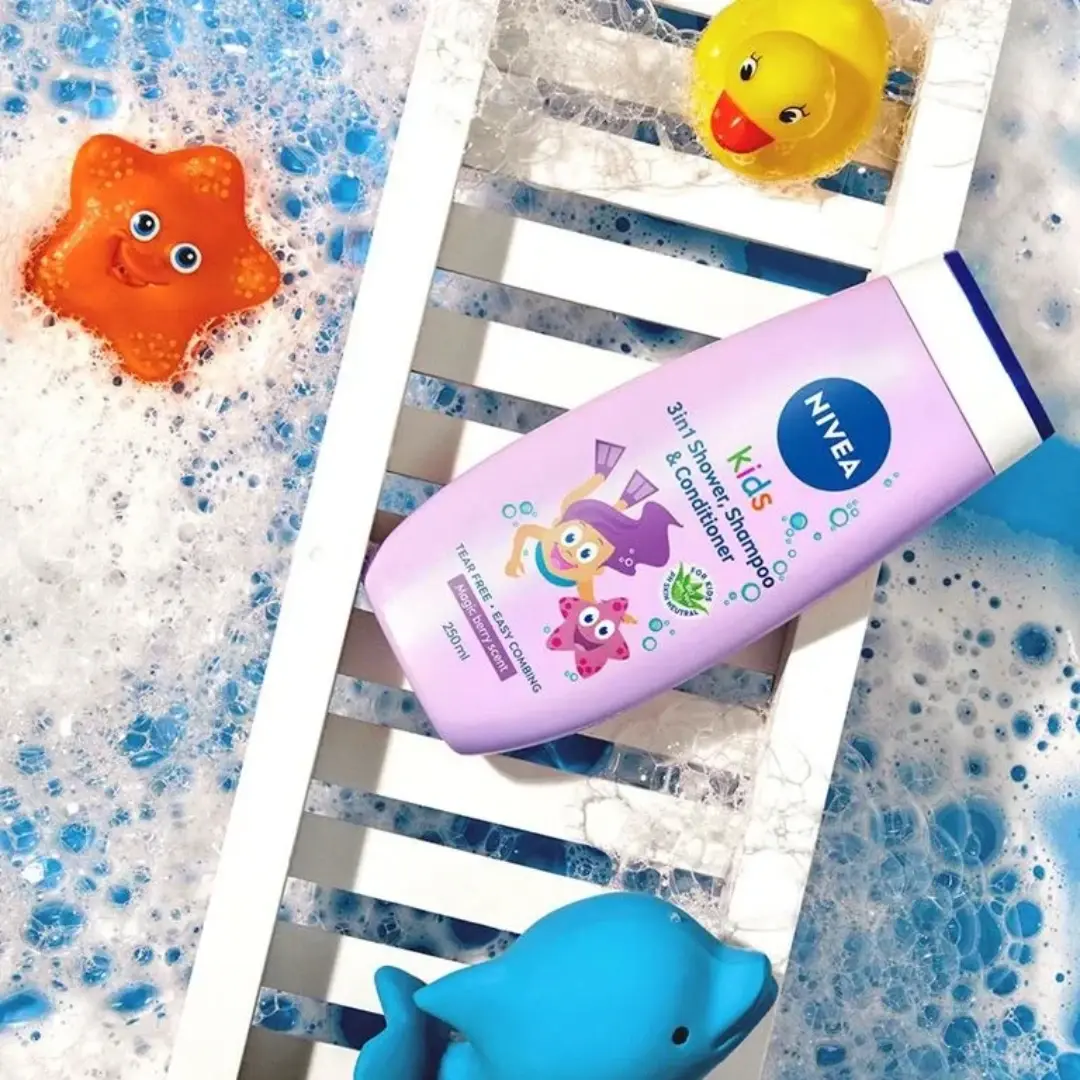 Selected image for NIVEA KIDS Gel za tuširanje, šampon i balzam 3u1 250 ml