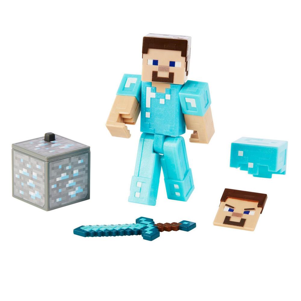 PRESTIGE FIGURES Akciona figura Minecraft - Diamond Armor Steve