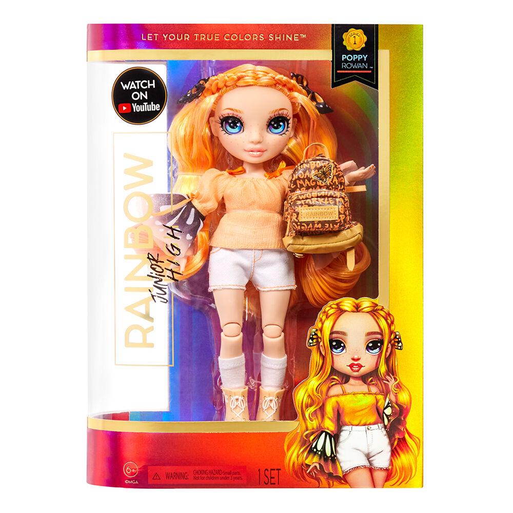 Rainbow Junior High Poppy Rowan Lutka, 3+ godina, 22 cm